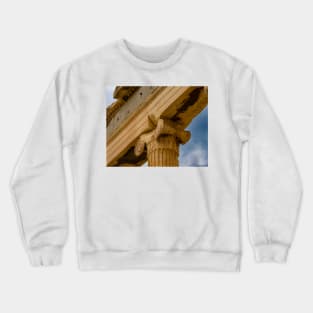 Ionic Scrolls, Acropolis, Athens Crewneck Sweatshirt